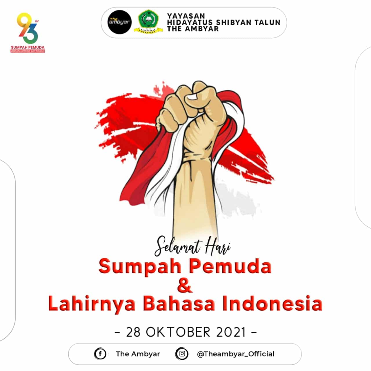 Memperingati Hari Sumpah Pemuda Dan Lahirnya Bahasa Indonesia!