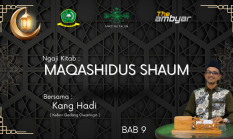 Ngaji Bareng: Maqashidus Shaum #9